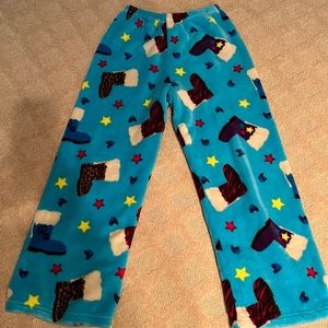 Heartbreaker Girls Fuzzy PJ Pants